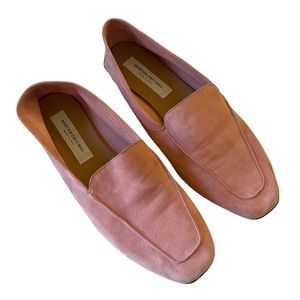 Andrea Carrano Mare Blush Suede Size 9 $365